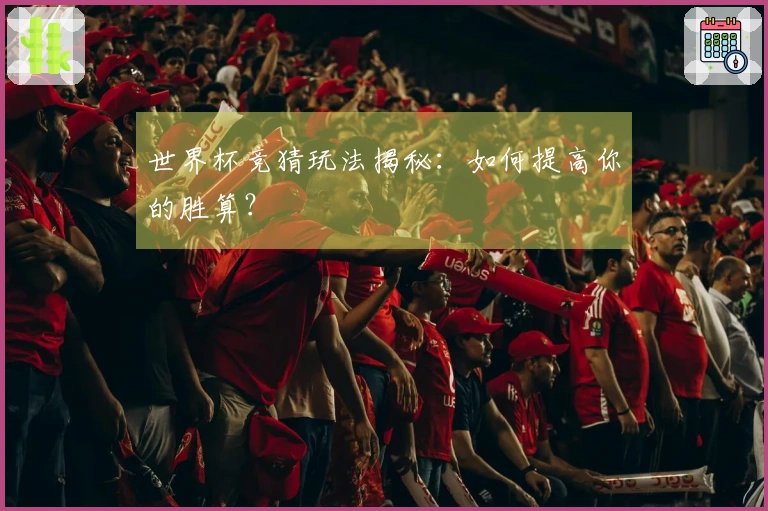 世界杯竞猜玩法揭秘：如何提高你的胜算？
